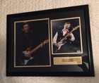 Eric Clapton    Authentic Signed  16x16  Photo With Coa  By Ace In Black Frame  
