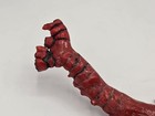 Vintage Chinese Calligraphy Brush Bifurcated Red Coral Handle Rare