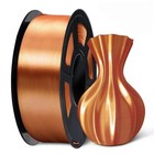 Sunlu Pla  Silk 3d Printer Filament 1kg 1 75mm Red Copper No Bubble   -0 02mm