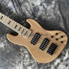 6 String Marcus Electric Jazz Bass Guitar Ash Body Maple Fretboard Hh Pickup Hot
