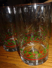 8 Arby s 1984 Christmas Holiday Collection Holly Berry 5-1 4  Tumbler Glasses