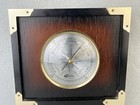 Vintage Selsi Precision Instrument Japan Weather Station Humidity Barometer