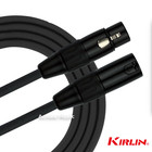5-pack Kirlin   3ft   xlr Male To Xlr Female 20awg Microphone Cable - 3 Foot Black