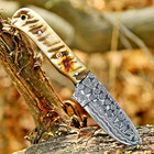 Custom Hand Made Forged Damascus Steel Blade Tactical Hunting Knife  2935