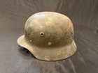 Wwii Ww2 German M40 55 Stahlhelm Helmet 