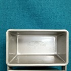 Set Of 2 Usa Pan Mini Bread Loaf Steel Baking 4 Section Strap Commercial