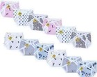 7 Pcs Baby Nappies Langot Cotton Cloth Washable Hosiery Reusable 0 To 6 Month