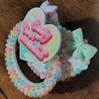  easily Overwhelmed  White Adult Deco Pacifier