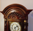 June Sale  Howard Miller Jennison Wall Clock - Triple Chime Movement - Vgc 