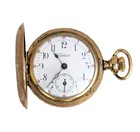 Vintage Vigilant Gold-filled Ladies Hunter Case Pocket Watch  Size 6