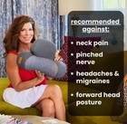 Cervifix    Home Pro Traction Massager Orthopedic Cervical Neck Thera Pillow Heat