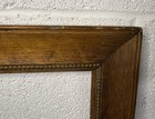 Antique Victorian Light Oak Wood Picture Frame Ornate Scroll 23   x18    Fit 20   x15   