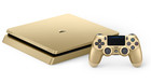 Nib - Sony Playstation 4 Slim Gold Limited Edition - 1tb Ps4 Console - Sealed