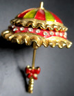 Estee Lauder Enamel Umbrella Parisole Solid Perfume Compact