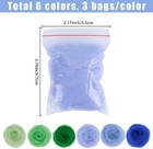 18pcs Colorful Wool Roving Yarn For Needle Felting   Diy Crafts
