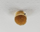 Dollhouse Ceiling Light Battery Operated Gold Fancy 1 12 Scale Miniature