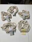 Floral Garden Nautical Rope White 11 1ft Each Lot Of 5 New In Package