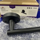 Eastport Dummy Door Lever Black     Design House 582601