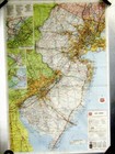 1972 New Jersey Phillips 66 Road Map