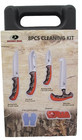 Mossy Oak 8pcs Field Dressing Kit Knives   Saw   Sharpener   Gloves   Carry Case