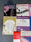 Vtg Lot Of 8 Mixed Genre Lot Schaum Piano Organ Sheet Music Books