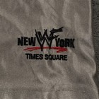 Vintage 2001 Wwf Wwe New York Times Square Wrestling Jersey Men Medium Gray