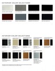 2025 Cadillac Xt4 Factory Exterior   Interior Colors Selections Brochure New  