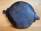 Chapati Bowl Solid Wood Handcrafted In India original Vintage rare