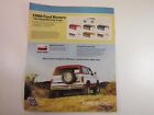 1980 Ford Bronco Brochure Original Dealer Advertising Manual