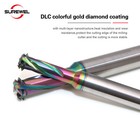 Multifunctional 3 In 1 Thread Milling Cutter M1 6-m12 Cnc Carbide End Mill Tools