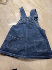 Vintage Strawberry Shortcake  Denim Dress Size 12 Months Y2k So Berry Sweet Htf