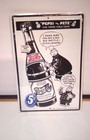 Pepsi And Pete The Pepsi - Cola Cops Tin Metal Sign  12  X 18   New 