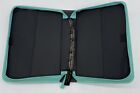 Zipper Bible Cover  Divinity Brand  Teal In Color W  Bible Book Mark  New 