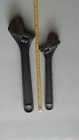 Vintage Crescent Tool Co  2 Adjustable Wrenches 12    10   Jamestown Ny  Usa 