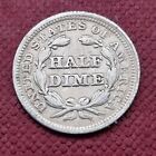 1849 Seated Liberty Half Dime 5c Better Grade Xf  46920