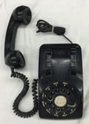 Vintage Telephone Rotary Dial Desk Phone  Black  W cord  Preowned C5