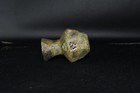 Genuine Ancient Iridescent Roman Glass Bottle With Patina Ca  1st-2nd Century Ad