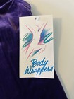 Body Wrappers 90s Girls Dance Top Velvet Purple Size 12-14