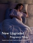 Momcozy Pregnancy Pillow  Original F Shaped Maternity Pillow For Pregnant Wom   