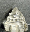 Crystal Quartz Sphatik Sri Shri Shree Yantra Chakra Lakshmi Temple Hindu 50 Gram