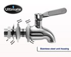 Stainless Steel Spigot - Fits Alexapure Pro  Berkey Systems  Proone  
