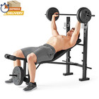 Standard Bench   Rack Combo With Leg Press           