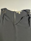 Michael Kors Women s Xl Black Tiered Blouse   l108    