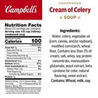 Campbell s Condensed Cream Of Celery Soup  10 5 Oz Fl Oz  pack 12  