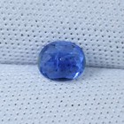 0 55 Cts Fine Luster Natural  royal Blue  Sapphire Oval Cut       