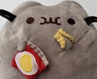 Gund Pusheen Cat Eating Potato Chips Plush Stuffed Animal Snack Without Tags