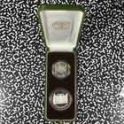 1985 Israel Hannukah 2x Coin Proof Set Lot b3030 Silver  With Case   C o a 