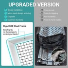 Krimocy 5 Inch Gutter Guards  Micro Mesh Diy Gutter Covers  15 Pcs 50 Ft Total