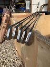 Vintage Jc Higgins Stovepipe Bag With Various Irons  Woods  And Putters 