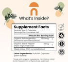 Organic Ashwagandha Root Capsules With Black Pepper  1300mg  Natural Stress     